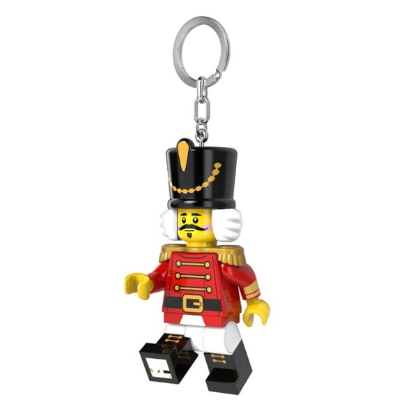 LEGO 5008989 NUTCRACKER Keychain LIGHT Minifigure LED NWT NEW in Hand - Picture 9 of 11